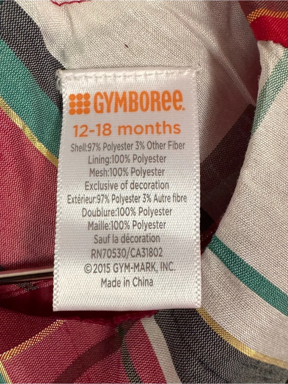 Gymboree charming plaid